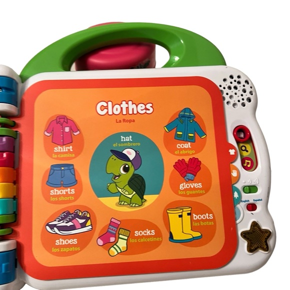 Leap Frog Learning Friends Bilingual English & Spanish 100 Word Books - Picture 5 of 9